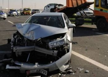 مصرع ضابط برتبة رائد في الدفاع بحادث سير على طريق الناصرية – سوق الشيوخ