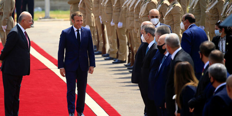 بعد بغداد.. زيارة لــ ماكرون الأسبوع المقبل لمدينتين عراقيتين