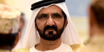 “محمد بن راشد ” يغرد بعد لقاء جمعه بوزير الخارجية الإيراني