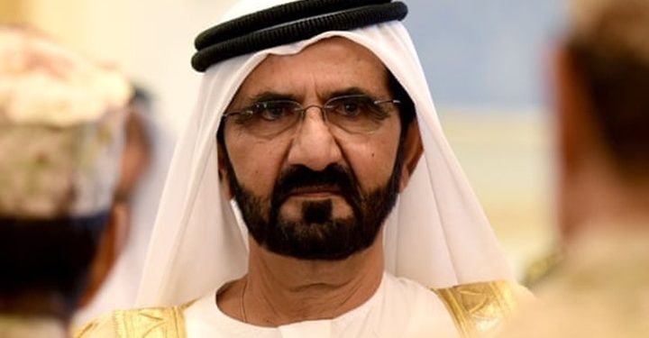 “محمد بن راشد ” يغرد بعد لقاء جمعه بوزير الخارجية الإيراني