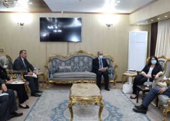 الأمانة العامة والأمم المتحدة يبحثون (مشاريع إعادة الاستقرار) في المناطق المحررة