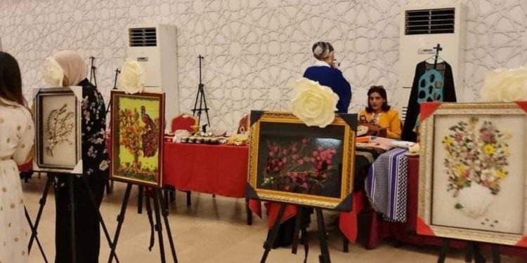 الحركة التشكيلية النسائية تزدهر في العراق