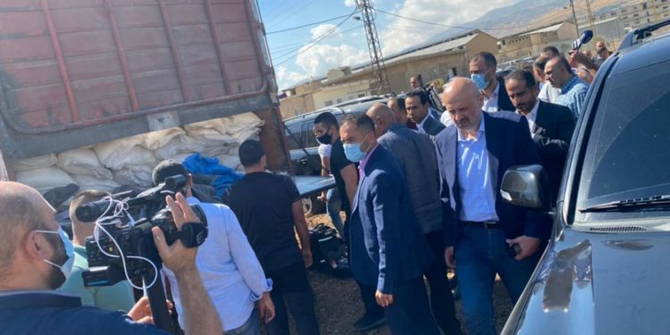 ضبط 20 طنا من (نيترات الأمونيوم) في شرق لبنان