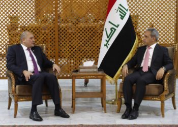 رئيس مجلس القضاء الاعلى يستقبل رئيس مجلس النواب الاردني