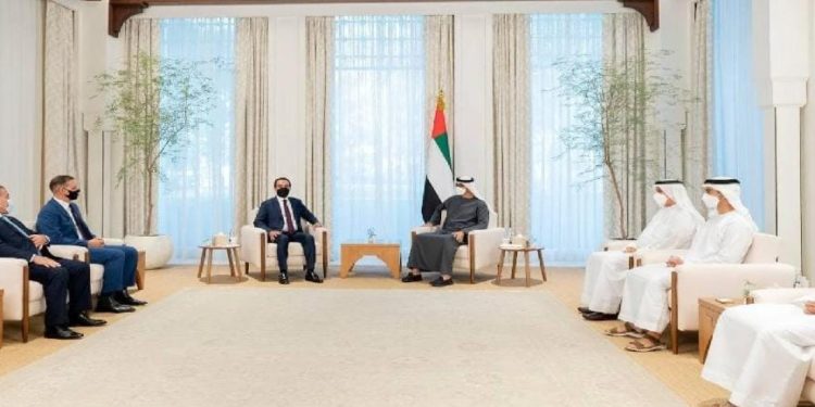 الحلبوسي يلتقي ولي عهد أبوظبي