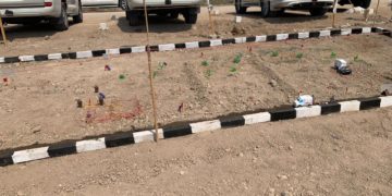 انطلاق مشروع تطهير الاراضي الزراعية لشط العرب من الالغام + صور
