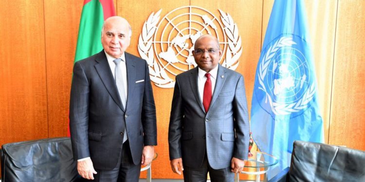 وزير الخارجيَّة يؤكد اهمية أنَّ يولي رئيس الجمعيّة العامّة في سلم أولوياته موضوع القضيّة الفلسطينيّة