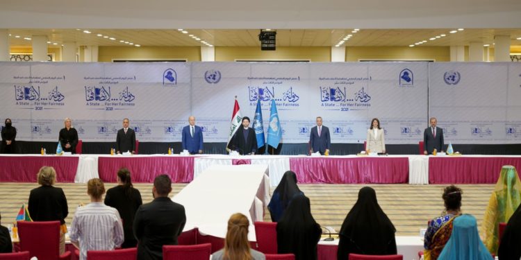 الكلمة الكاملة ” للكاظمي ” في مؤتمر مناهضة العنف ضد المرأة