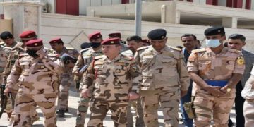 القوات الامنية في البصرة تجري ممارسة خطة حماية المراكز الانتخابية بالمحافظة