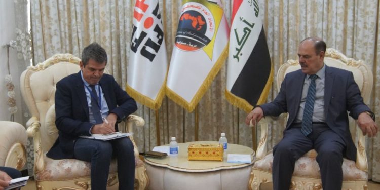 المستشار الإعلامي لبعثة الاتحاد الأوربي في العراق يشيد بالدور الفاعل لـ(نقابة الصحفيين العراقيين)
