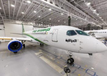 الاعلان عن قرب تسلم طائرة حديثة من طراز ” A220 “