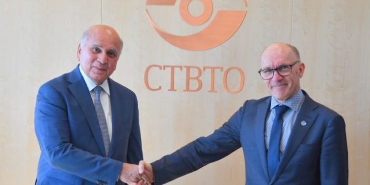 العراق يعلن دعمه لمنظمة معاهدة الحظر الشامل للتجارب النووية