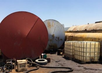 مداهمة وكر لتدوير والمتاجرة بالمشتقات النفطية في كركوك