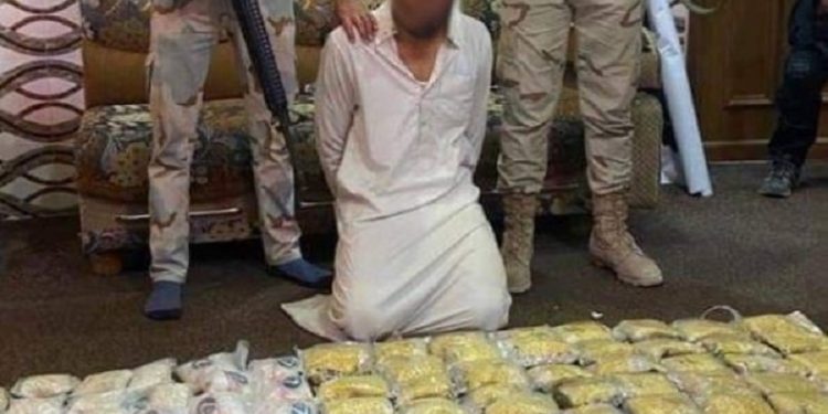 استخبارات النجف تطيح بتاجر مخدرات خطير