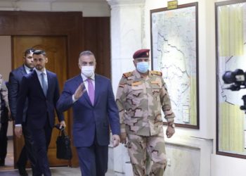 الكاظمي يزور العمليات المشتركة للاشراف على أول ممارسة أمنية تخص الانتخابات