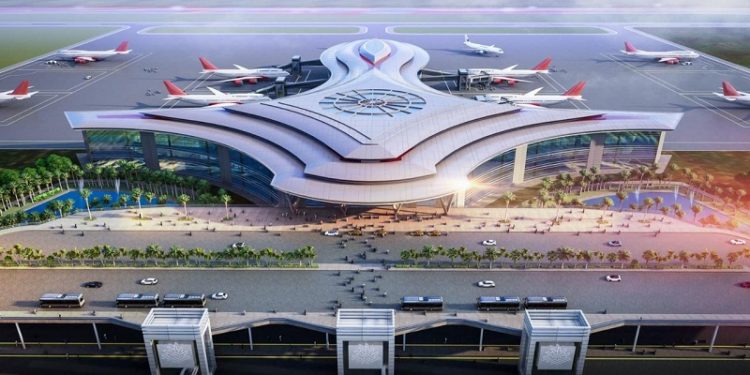 مكتب محافظ الأنبار يرد على(البشير شو) بشأن تصاميم المطار + صور