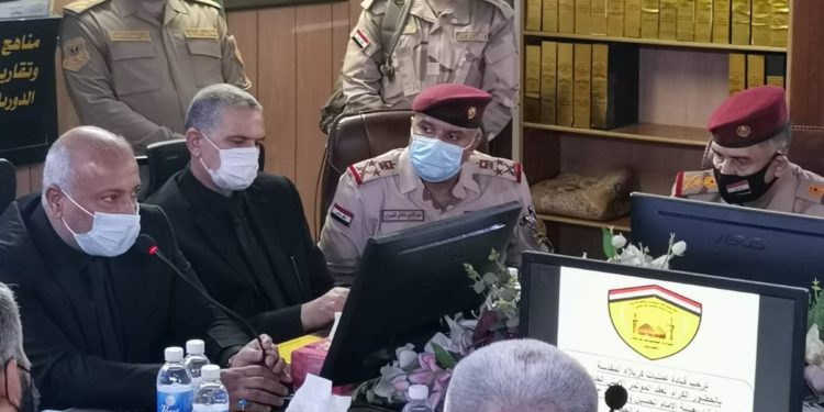 الغانمي في كربلاء لمتابعة خطة تأمين الزيارة الأربعينية