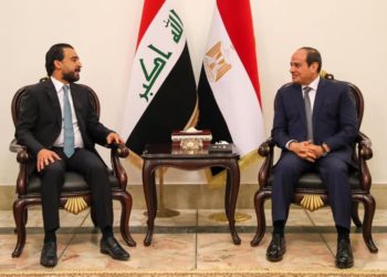 الحلبوسي يلتقي السيسي في القاهرة