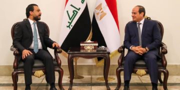 الحلبوسي يلتقي السيسي في القاهرة