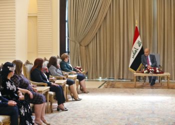 برهم صالح  يشدد على ضرورة عودة جميع النازحين المسيحيين إلى مناطقهم