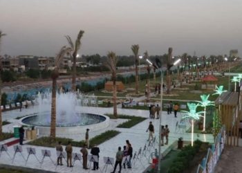 افتتاح متنزها في المحمودية كان “مكبا للنفايات”