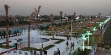 افتتاح متنزها في المحمودية كان “مكبا للنفايات”