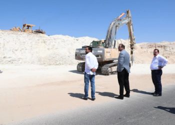 الحلبوسي يتفقد مشروع ربط أقضية الأنبار بمركز المدينة وبغداد..( 10 جسور ) ســـتبنى