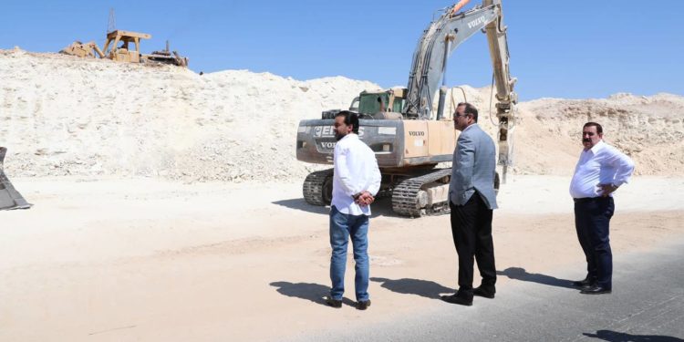 الحلبوسي يتفقد مشروع ربط أقضية الأنبار بمركز المدينة وبغداد..( 10 جسور ) ســـتبنى