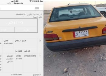 المرور: هذا السبب وراء غرامة الـ215 مليون دينار على سيارة “السايبا”