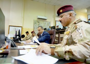 الكاظمي يزور مقر العمليات المشتركة