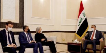 الكاظمي يلتقي بلاسخارت و حــــديث خاص بالانتخابات