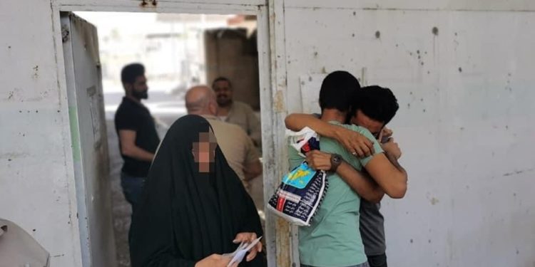 وزارة العدل تعلن عن اخلاء سبيل (٦٨) مودعاً من دائرة اصلاح الاحداث