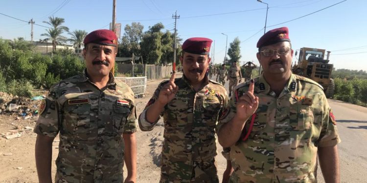 القوات البرية يشاركون في تنفيذ الخطة الأمنية الخاصة بتأمين الانتخابات + صور