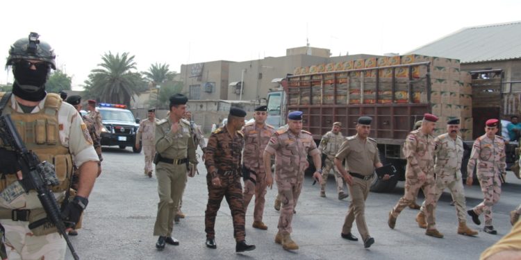 قائد عليات بغداد يصدر توجيها يتعلق بتأمين مخازن الدعم اللوجستي لمفوضية الانتخابات