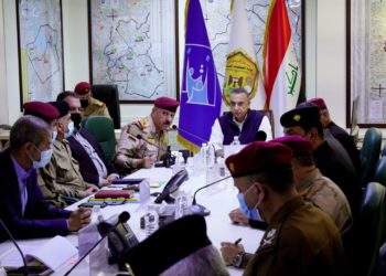 الكاظمي يزور قيادة العمليات المشتركة و يجتمع باللجنة الأمنية العليا للانتخابات