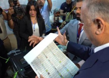 انتشار مجموعة صور لتصويت الكاظمي غير حقيقية