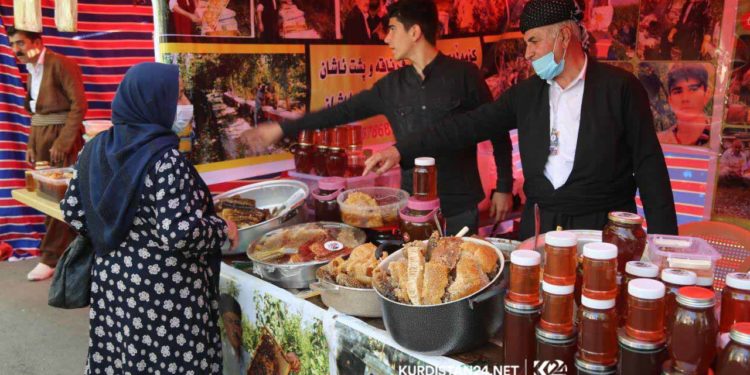 انطلاق مهرجان العسل في السليمانية