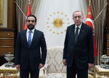 الحلبوسي يلتقي الرئيس التركي أردوغان في أنقرة