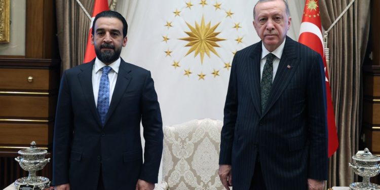 الحلبوسي يلتقي الرئيس التركي أردوغان في أنقرة