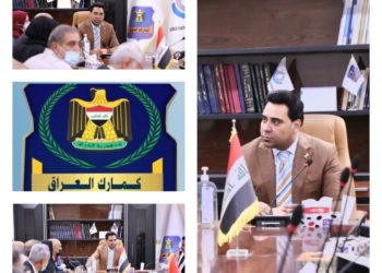 الكمارك تؤكد ضرورة استيفاء الديون المؤجلة والعمل على اعادة البنى التحتية للهيئة