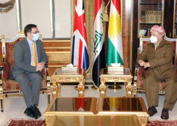 بارزاني والسفير البريطاني يصفان الانتخابات التشريعية بالــ “ناجحة”