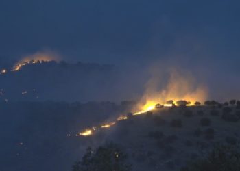 قصف جبل كارة شمالي دهوك من قبل طائرة تركية