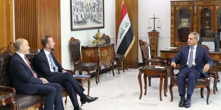 زيدان يستقبل بعثة الاتحاد الأوروبي