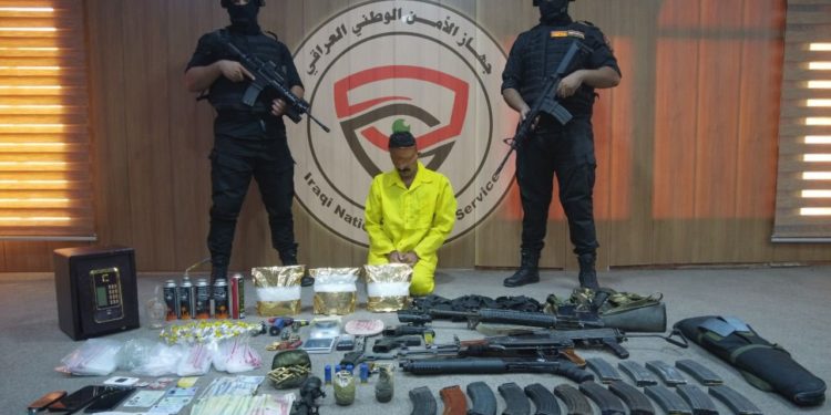 الأمن الوطني في بغداد يلقي القبض على احد اكبر تجار الكرستال