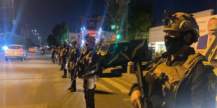 القوة التكتيكية تنتشر في بغداد لتأمين الانتخابات + صور