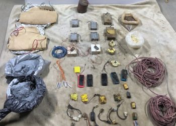 ضبط حزامين ناسفين وعبوات معدة للتفجير في بغداد