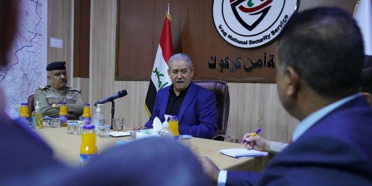 الأسدي يصل الى كركوك لمتابعة الأوضاع الأمنية