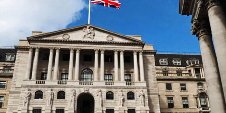 بنك إنجلترا … الأسواق المالية تشهد مستويات مخاطرة مرتفعة