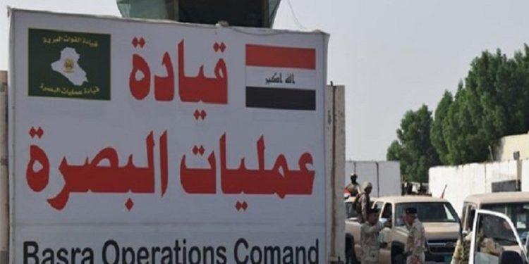 عمليات البصرة تباشر بخطة (حصر السلاح) بيد الدولة