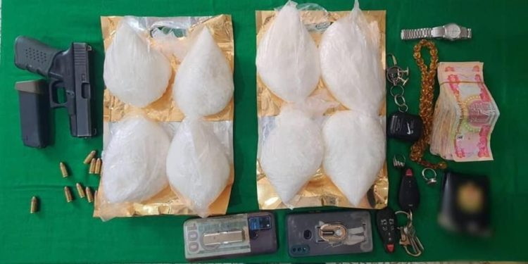 القبض على متهمين بحوزتهما 7 كغم من المخدرات في بغداد وميسان